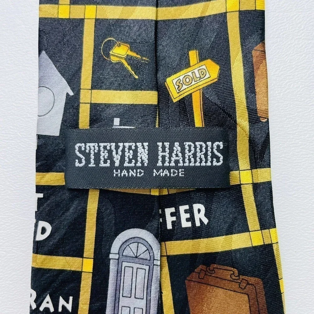 Real Estate Necktie Realtor New Home Just Listed For Sale Steven‎ Harris